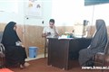 قالیبافان شهرستان راور ویزیت و بینایی سنجی شدند