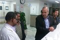 حضور فرماندار راور در بیمارستان علی ابن ابیطالب(ع) 