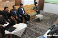 عیادت مدیر شبکه بهداشت و درمان راور از یکی از کارکنان این مجموعه 