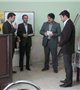  	تودیع ومعارفه مدیرحراست وجمعي از پزشكان متخصص شبکه بهداشت ودرمان شهرستان راور 