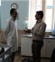 بازدید سرپرست جدید شبکه راور از مرکز بهداشتی درمانی شهری و روستایی شفا 