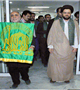حضور خادمان حرم مطهر رضوی در بیمارستان علی ابن ابیطالب (ع) شهرستان راور خادمان 