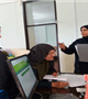 قالیبافان شهرستان راور ویزیت و بینایی سنجی شدند