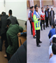 تمرین آمادگی در برابر زلزله در حوزه علمیه شهرستان راور