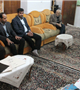 عیادت مدیر شبکه بهداشت و درمان راور از یکی از کارکنان این مجموعه 