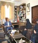 نشست رییس مرکز بهداشت شهرستان راور با فرماندار در خصوص طرح کنترل فشارخون