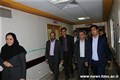 بازدید معاون وزیر بهداشت از بیمارستان خاتم الانبیاء بافت 97/4/28