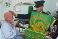 حضور خادمان رضوی در بیمارستان خاتم الانبیاء بافت