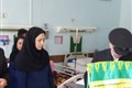 حضور خادمان رضوی در بیمارستان خاتم الانبیاء بافت
