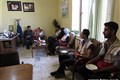  تجلیل رئیس و پرسنل هلال احمر شهرستان بافت از مدیر شبکه بهداشت درمان و پزشکان این شهرستان
