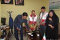  تجلیل رئیس و پرسنل هلال احمر شهرستان بافت از مدیر شبکه بهداشت درمان و پزشکان این شهرستان