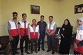  تجلیل رئیس و پرسنل هلال احمر شهرستان بافت از مدیر شبکه بهداشت درمان و پزشکان این شهرستان