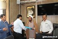 مراسم تودیع و معارفه فرمانده پایگاه مقاومت بسیج مرکز بهداشت شهرستان کرمان برگزار شد