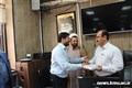مراسم تودیع و معارفه فرمانده پایگاه مقاومت بسیج مرکز بهداشت شهرستان کرمان برگزار شد