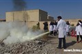 مانور آتش نشانی در بیمارستان امام حسین(ع) برگزار شد