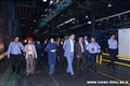 بازدید مسئولان SDH دانشگاه های قطب از کارخانه لاستیک بارز کرمان97.6.22