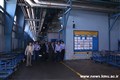 بازدید مسئولان SDH دانشگاه های قطب از کارخانه لاستیک بارز کرمان97.6.22