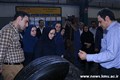 بازدید مسئولان SDH دانشگاه های قطب از کارخانه لاستیک بارز کرمان97.6.22