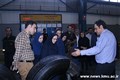 بازدید مسئولان SDH دانشگاه های قطب از کارخانه لاستیک بارز کرمان97.6.22