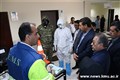 به مناسبت هفته پدافند غیرعامل صورت گرفت؛	رونمایی از آمبولانس CBRNE در دانشگاه علوم پزشکی کرمان97.8.9