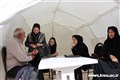 حضور فعال کارکنان مرکز بهداشت شهرستان رابر در مراسم راهپیمایی 13 آبان 