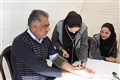 حضور فعال کارکنان مرکز بهداشت شهرستان رابر در مراسم راهپیمایی 13 آبان 