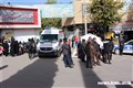 حضور فعال کارکنان مرکز بهداشت شهرستان رابر در مراسم راهپیمایی 13 آبان 