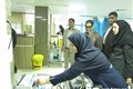 بازدید معاون توسعه مدیریت و منابع دانشگاه و نماینده مردم شهرستان بافت در مجلس از مجموعه سلامت این شهرستان