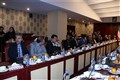 نشست اعضای کمیسیون بهداشت ودرمان مجلس شورای اسلامی با مسوولان دانشگاه های علوم پزشکی کرمان 97.9.9