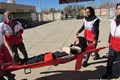همکاری شبکه بهداشت و درمان بافت در اجرای مانور زلزله 
