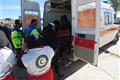 همکاری شبکه بهداشت و درمان بافت در اجرای مانور زلزله 