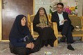 دیدار رئیس شبکه بهداشت و درمان شهرستان زرند با یک خانواده معظم شهید