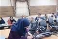 برگزاری کارگاه عملی مراقبت سالمندان در مرکز بهداشت شهرستان ارزوئیه