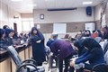 برگزاری کارگاه عملی مراقبت سالمندان در مرکز بهداشت شهرستان ارزوئیه