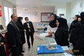 تبریک رئیس شبکه بهداشت ودرمان و رئیس بیمارستان افضل الدین کوهبنان به پرستاران 