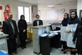 تبریک رئیس شبکه بهداشت ودرمان و رئیس بیمارستان افضل الدین کوهبنان به پرستاران 