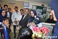 در روز ميلاد دخت اميرالمومنين علي (ع)بيمارستان ولي عصر (عج) شهربابك گلباران شد؛