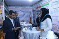 بازدید مردم و مسوولان از غرفه دانشگاه علوم پزشکی کرمان در نمایشگاه دستاوردهای چهلمین سالگرد پیروزی انقلاب اسلامی97.11.13
