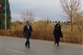 مراسم پیاده روی کارکنان در پردیس دانشگاه