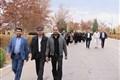 مراسم پیاده روی کارکنان در پردیس دانشگاه