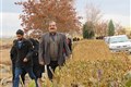مراسم پیاده روی کارکنان در پردیس دانشگاه