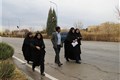 مراسم پیاده روی کارکنان در پردیس دانشگاه