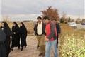 مراسم پیاده روی کارکنان در پردیس دانشگاه