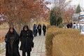 مراسم پیاده روی کارکنان در پردیس دانشگاه