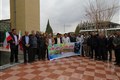 مراسم پیاده روی کارکنان در پردیس دانشگاه