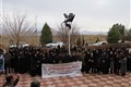 مراسم پیاده روی کارکنان در پردیس دانشگاه