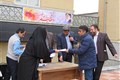 مراسم پیاده روی کارکنان در پردیس دانشگاه