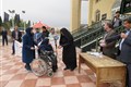مراسم پیاده روی کارکنان در پردیس دانشگاه
