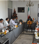 دیدار اعضای شورای پایگاه مقاومت بسیج یاسر دانشگاه با رییس دانشگاه