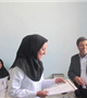 تقدير از خدمات پرسنل آزمایشگاه مرکز بهداشتی درمانی شهید دادبین